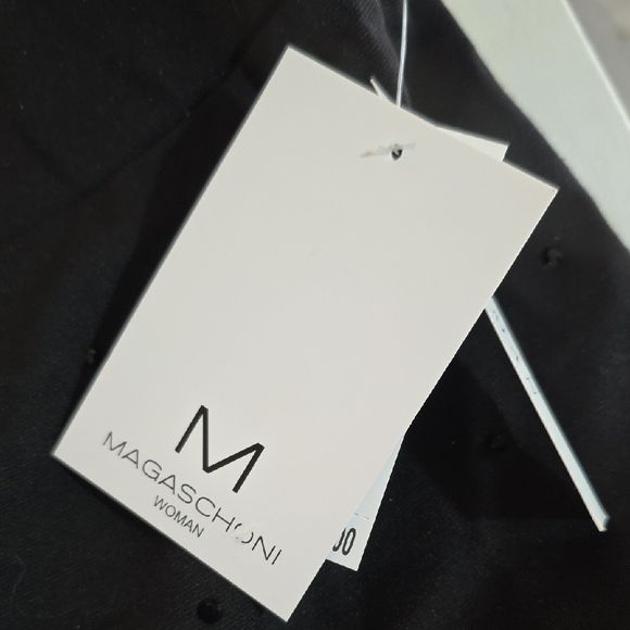 Magaschoni Black Embellished Pants - Picture 6 of 12